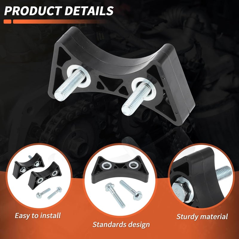 TUCKBOLD 2 Set Timing Chain Tensioner Damper for Chevy Corvette Tahoe Impala Avalanche Silverado Timing Chain Tensioner with Bolt Fits 4.8L 5.3L 6.0L 6.2L LS Engines No.12588670/12570511 - Image 4